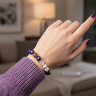 Aromatherapy Diffuser Bracelet - Lavender Breeze