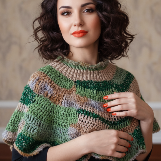 Crochet Neckpiece - "Spring"